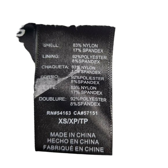 Tankini Top Blue White Tie Dye Stretch Detachable Strap XS New - Picture 5 of 5